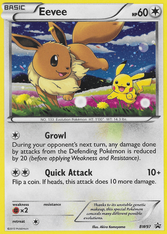 Eevee (BW Black Star Promos) #BW97