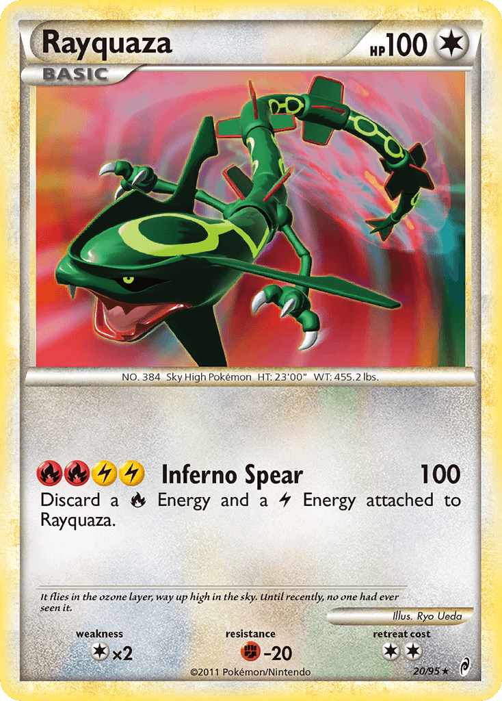 Rayquaza (Call of Legends) #20