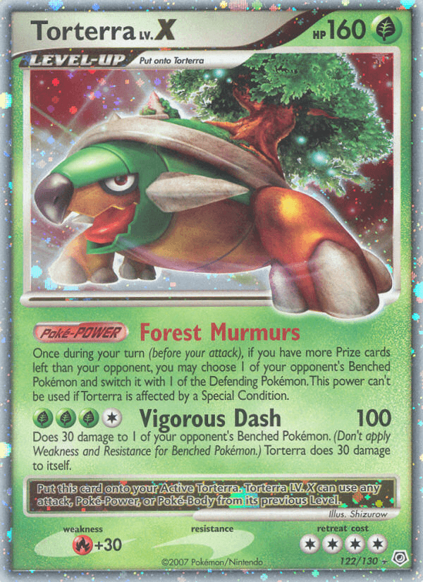 Torterra LV.X (Diamond & Pearl) #122
