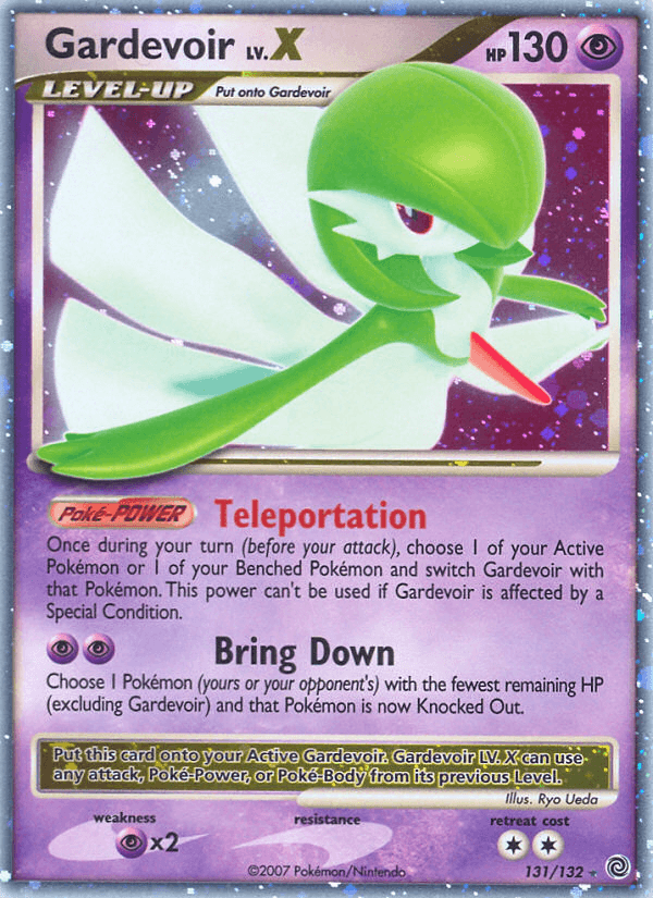 Gardevoir LV.X (Secret Wonders) #131