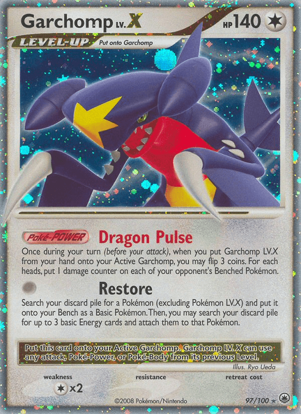 Garchomp LV.X (Majestic Dawn) #97