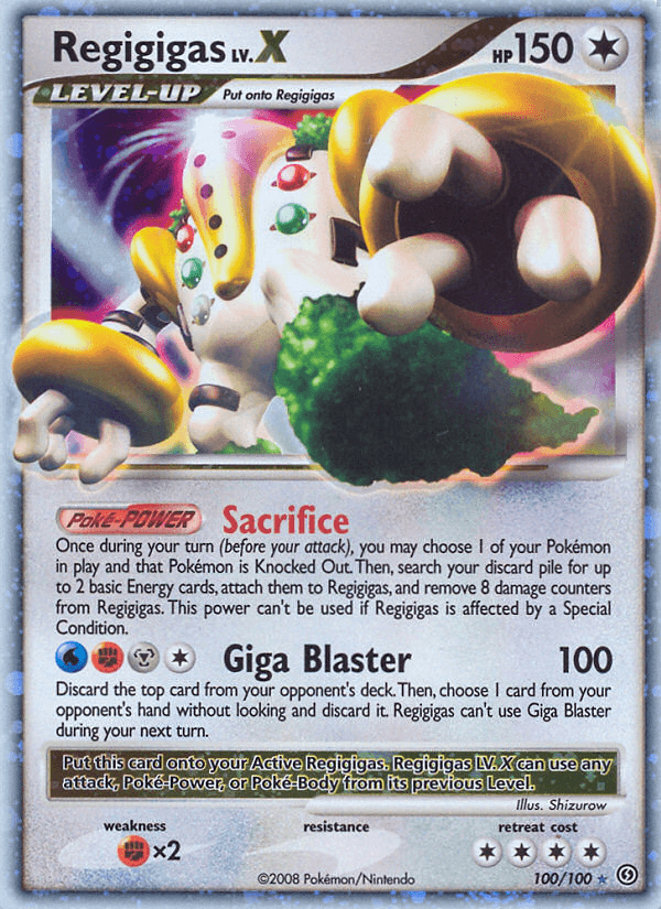 Regigigas LV.X (Stormfront) #100