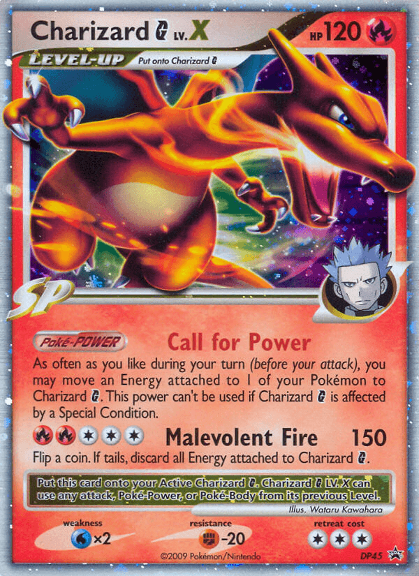 Charizard G LV.X (DP Black Star Promos) #DP45
