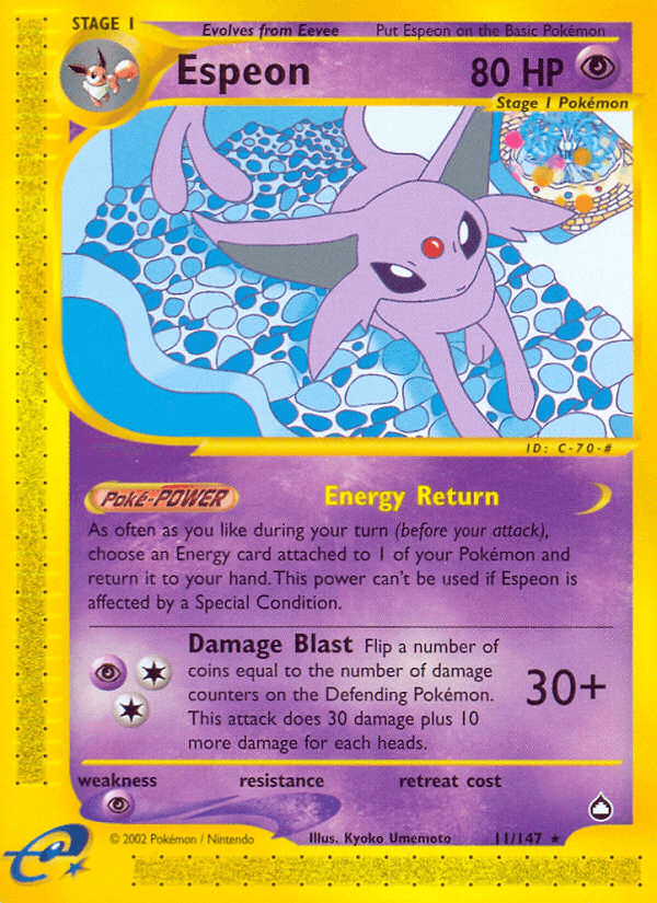 Espeon (Aquapolis) #11