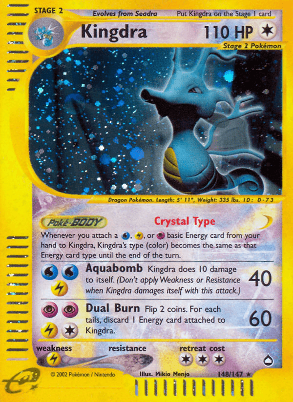 Kingdra (Aquapolis) #148
