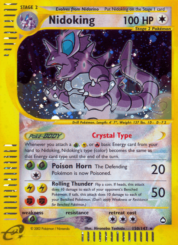 Nidoking (Aquapolis) #150