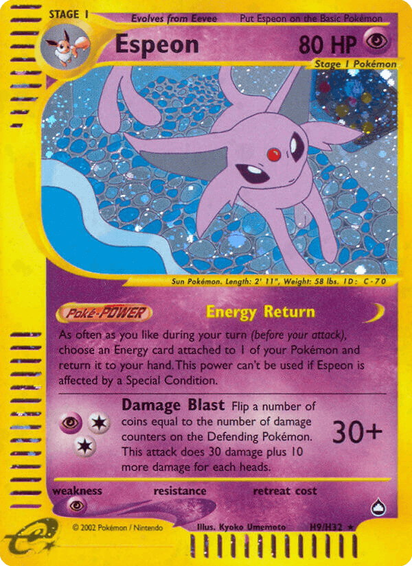 Espeon (Aquapolis) #H9