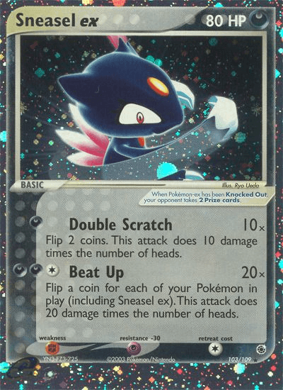 Sneasel ex (Ruby & Sapphire) #103