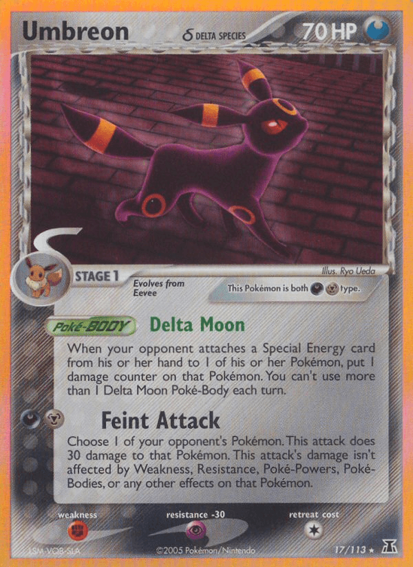 Umbreon δ (Delta Species) #17