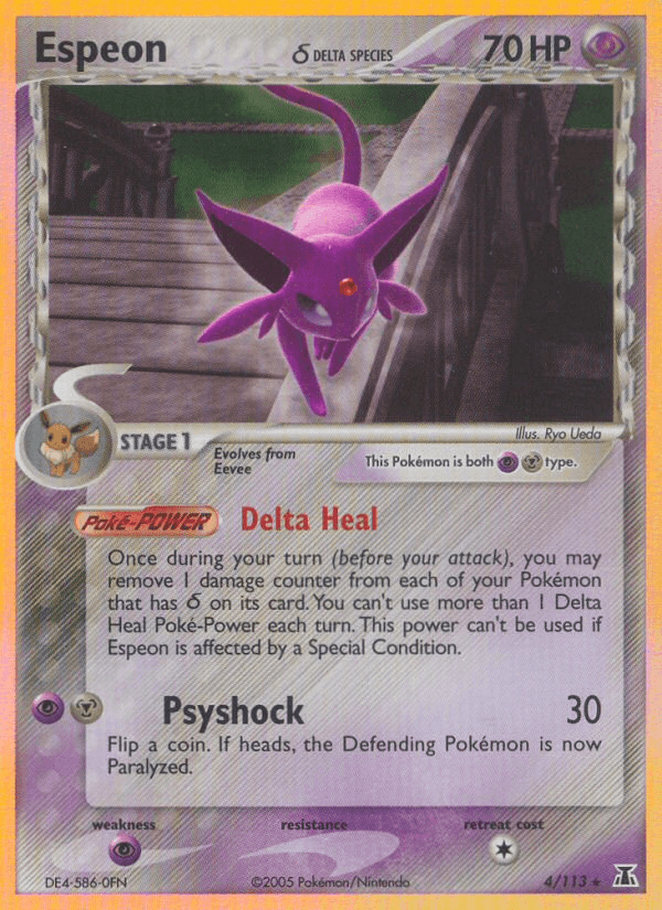 Espeon δ (Delta Species) #4