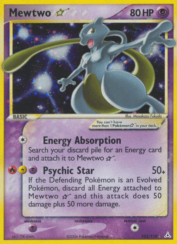 Mewtwo ★ (Holon Phantoms) #103