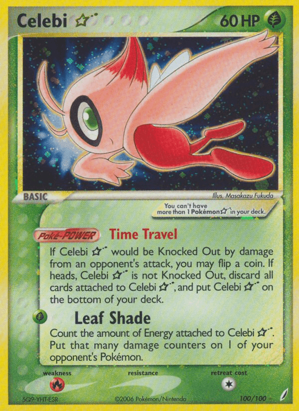 Celebi ★ (Crystal Guardians) #100