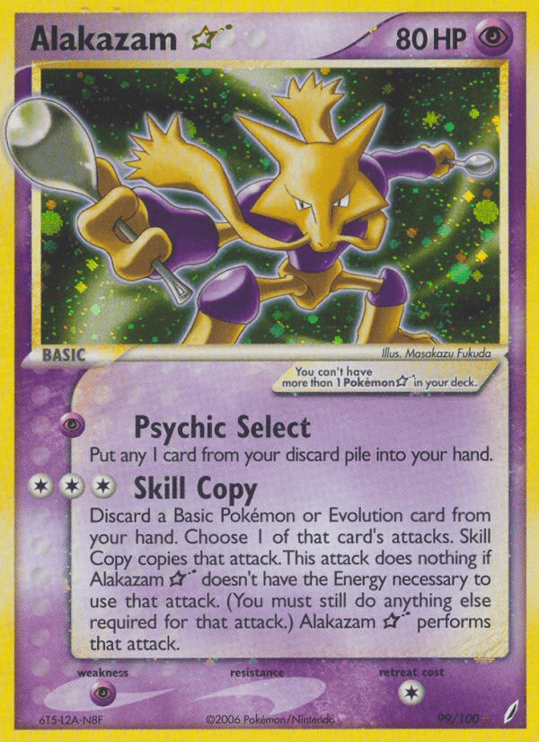 Alakazam ★ (Crystal Guardians) #99