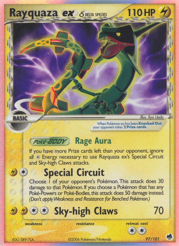 Rayquaza ex δ (Dragon Frontiers) #97