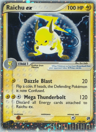 Raichu ex (Sandstorm) #98