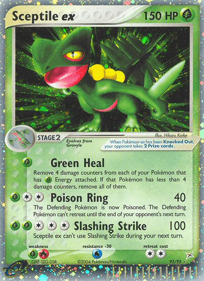 Sceptile ex (Team Magma vs Team Aqua) #93