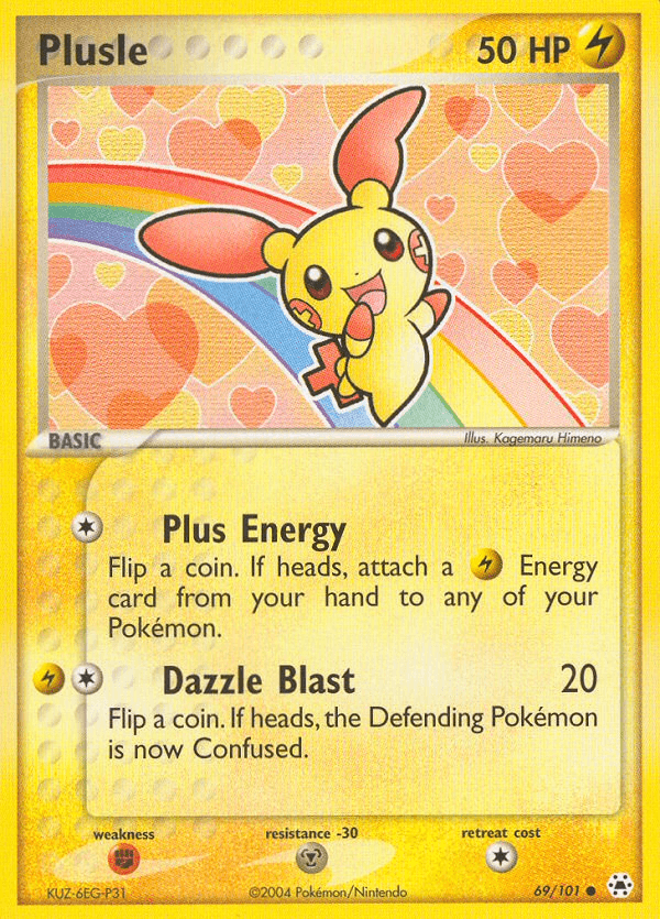 Plusle (Hidden Legends) #69