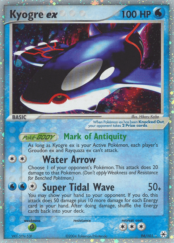 Kyogre ex (Hidden Legends) #94
