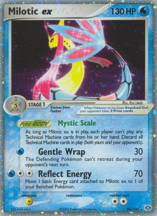 Milotic ex (Emerald) #96
