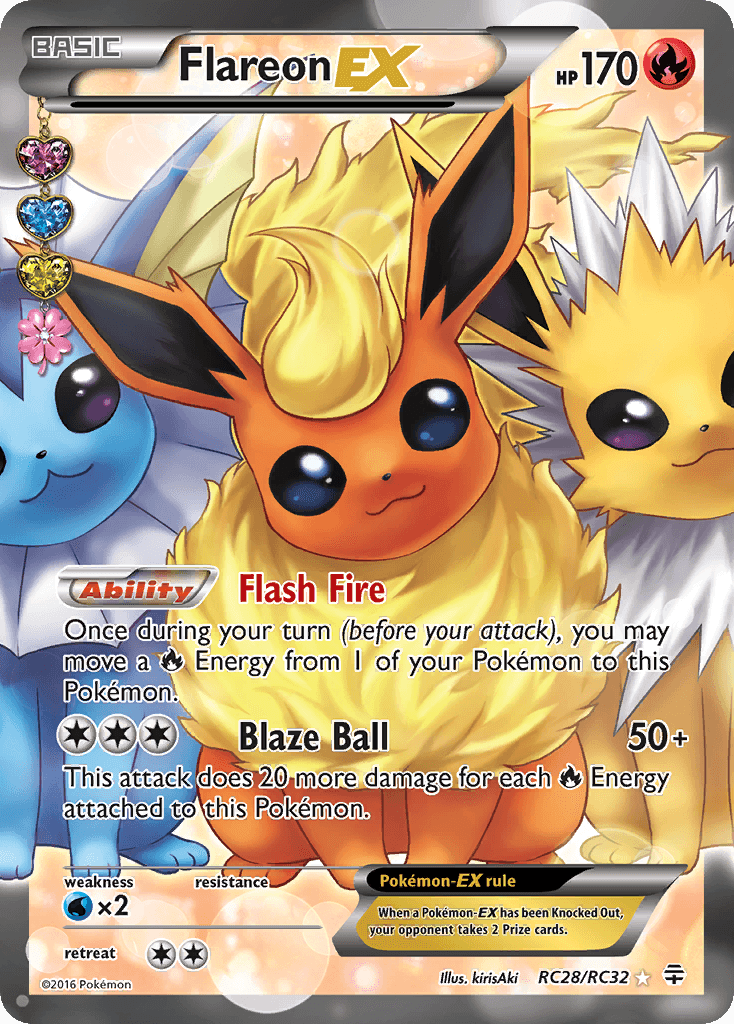 Flareon-EX (Generations) #RC28