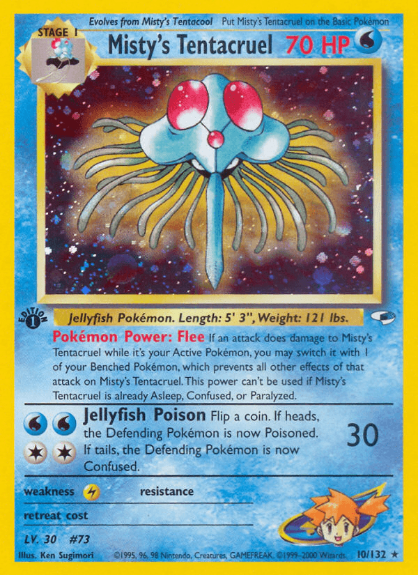 Misty's Tentacruel (Gym Heroes) #10