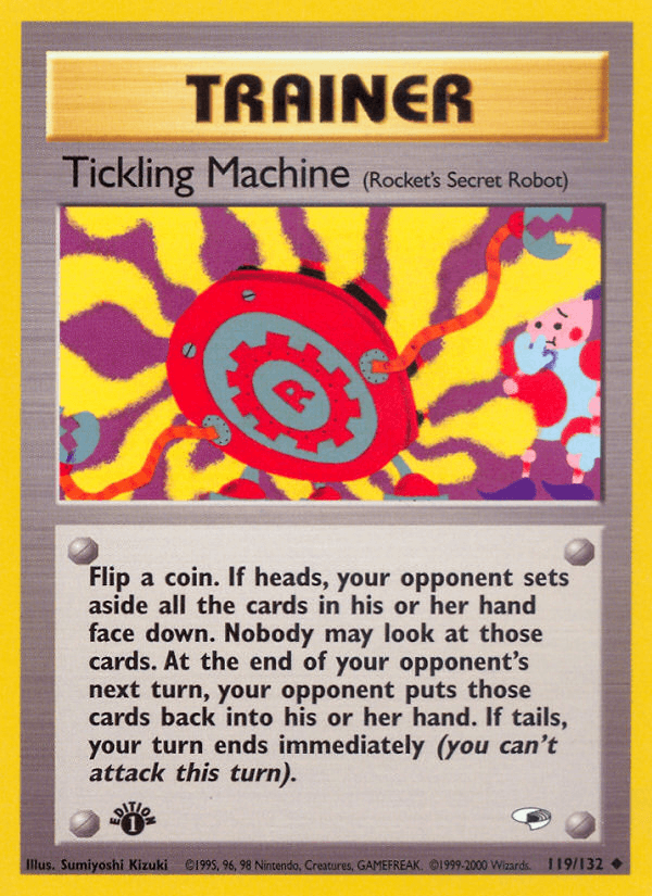 Tickling Machine (Gym Heroes) #119 card art
