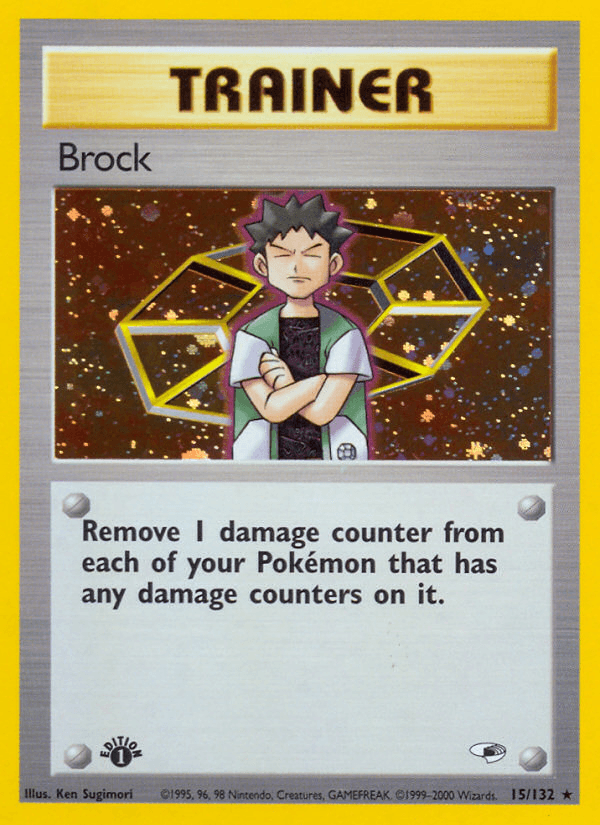 Brock (Gym Heroes) #15 card art