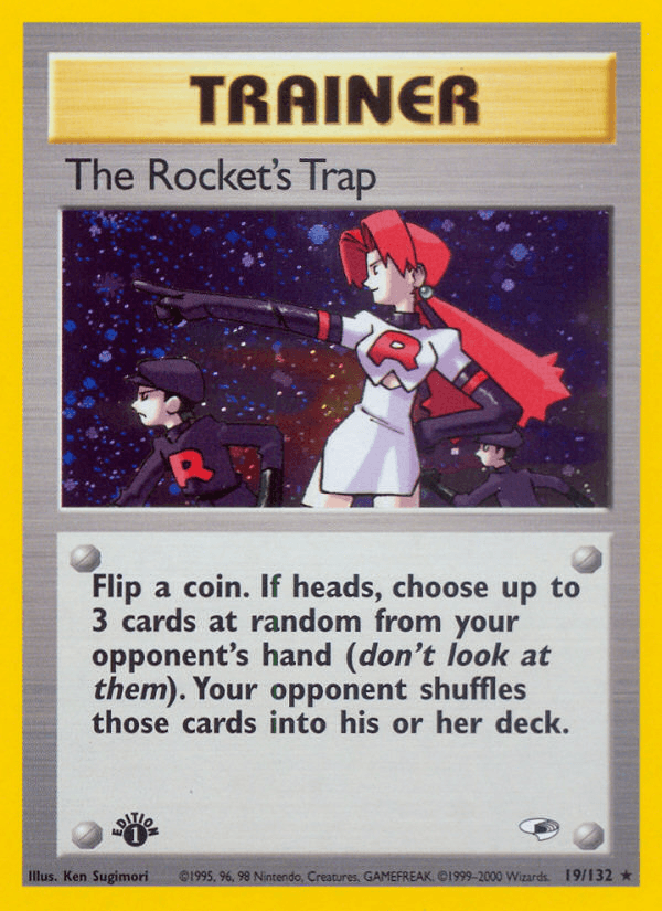The Rocket's Trap (Gym Heroes) #19 card art