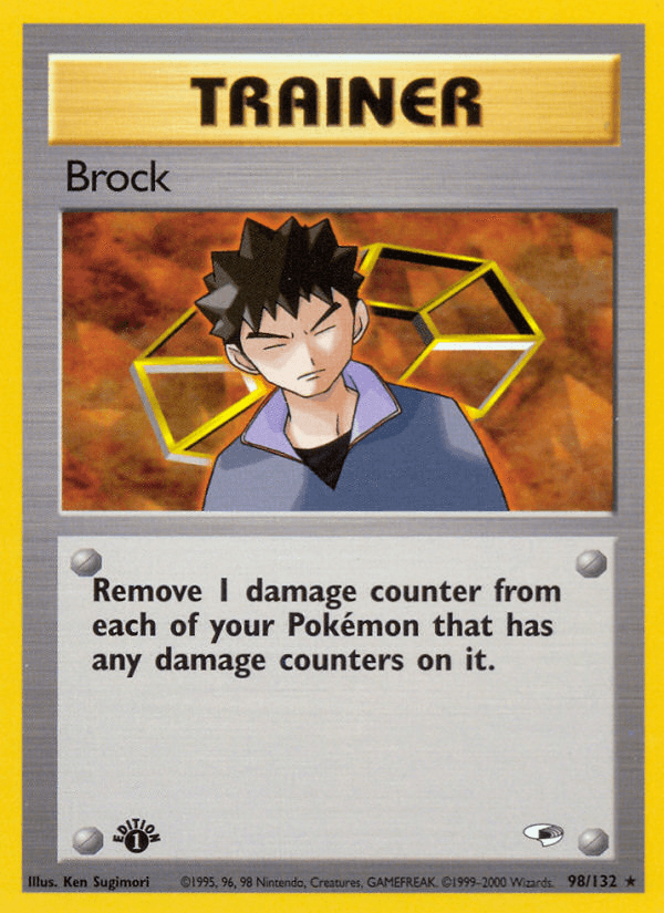 Brock (Gym Heroes) #98 card art