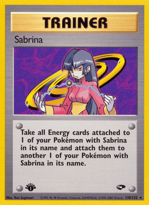 Sabrina (Gym Challenge) #110 card art