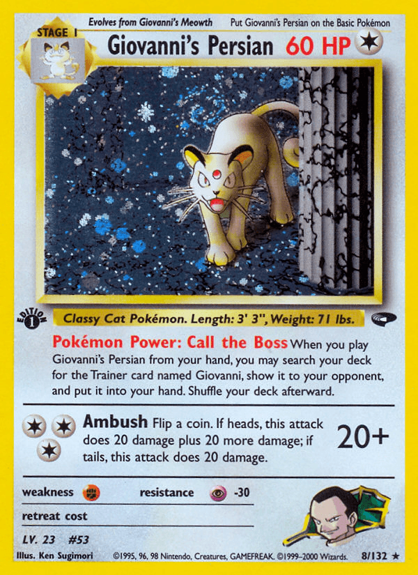 Giovanni's Persian (Gym Challenge) #8
