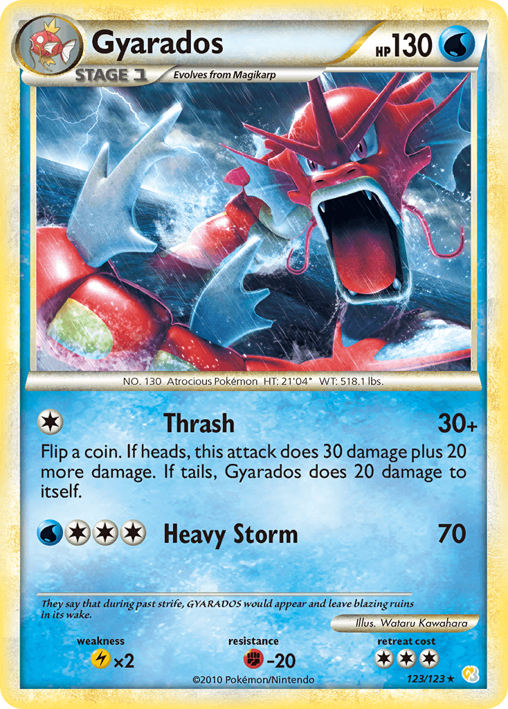 Gyarados (HeartGold & SoulSilver) #123