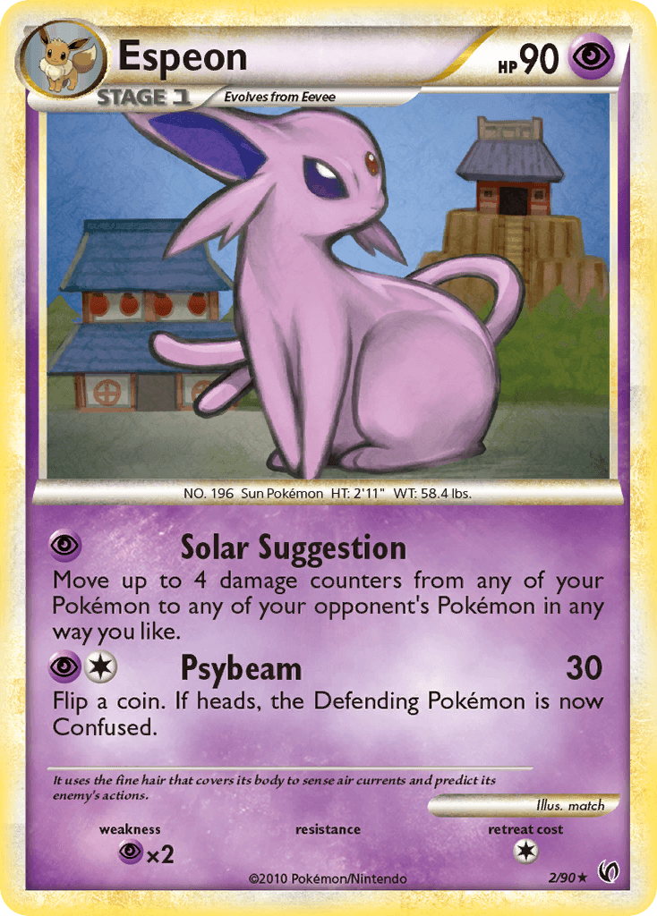 Espeon (HS—Undaunted) #2