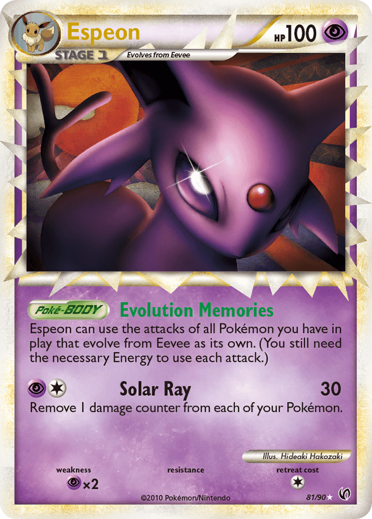 Espeon (HS—Undaunted) #81