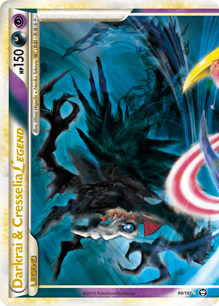 Darkrai & Cresselia LEGEND (HS—Triumphant) #99