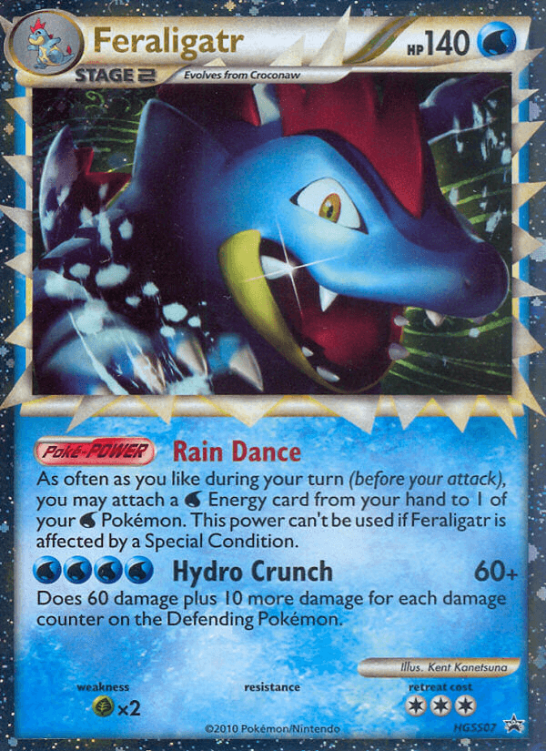 Feraligatr (HGSS Black Star Promos) #HGSS07