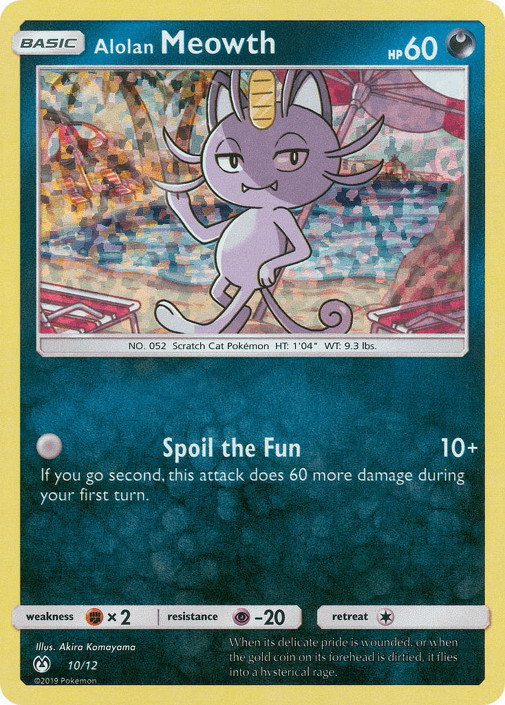 Alolan Meowth (McDonald's Collection 2019) #10
