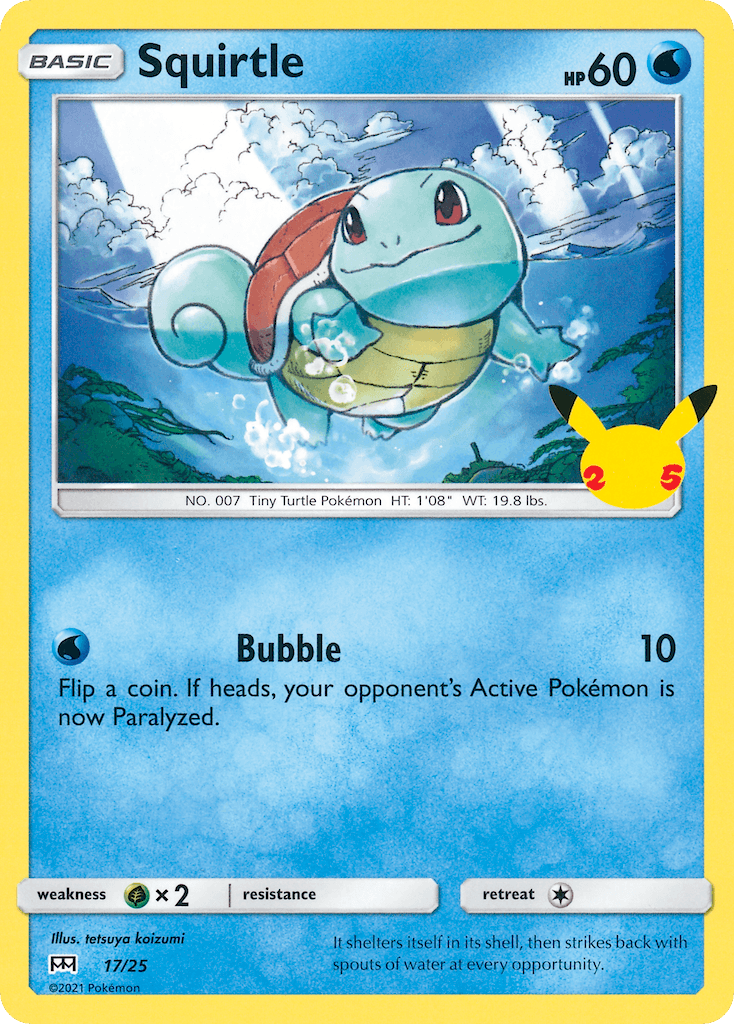 Squirtle (McDonald's Collection 2021) #17