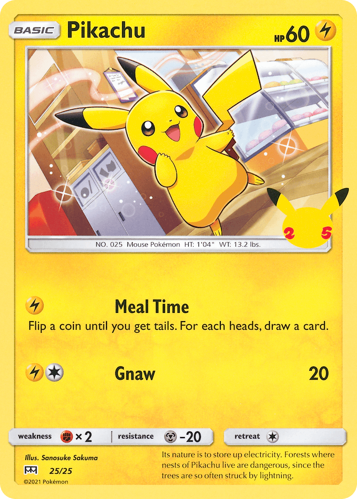 Pikachu (McDonald's Collection 2021) #25