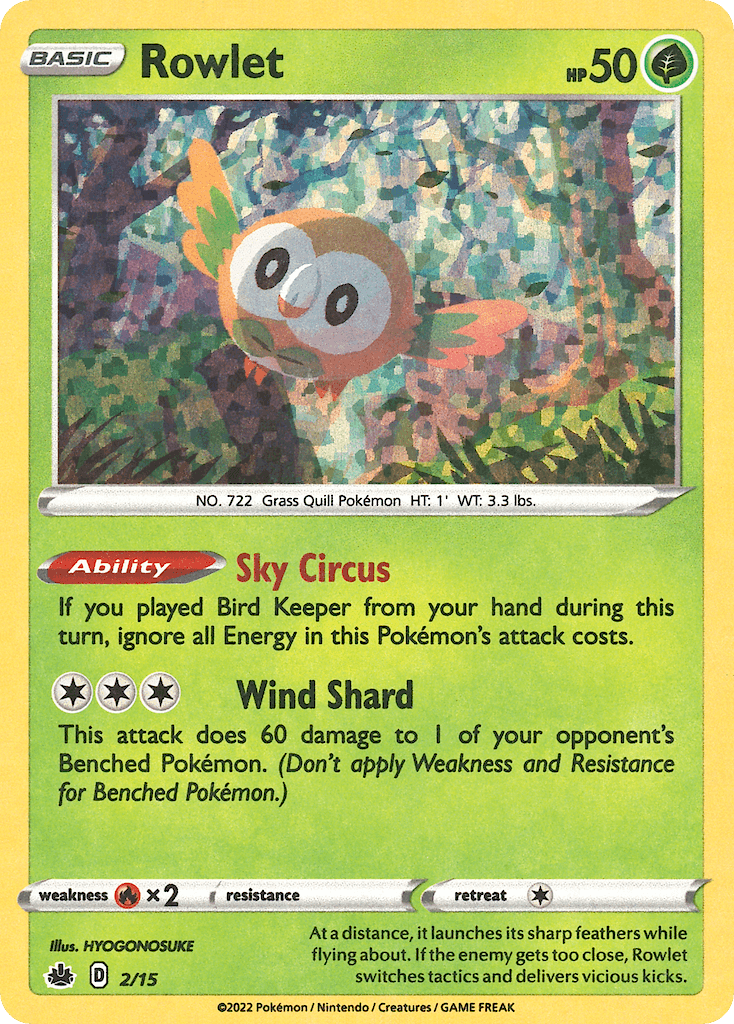 Rowlet (McDonald's Collection 2022) #2