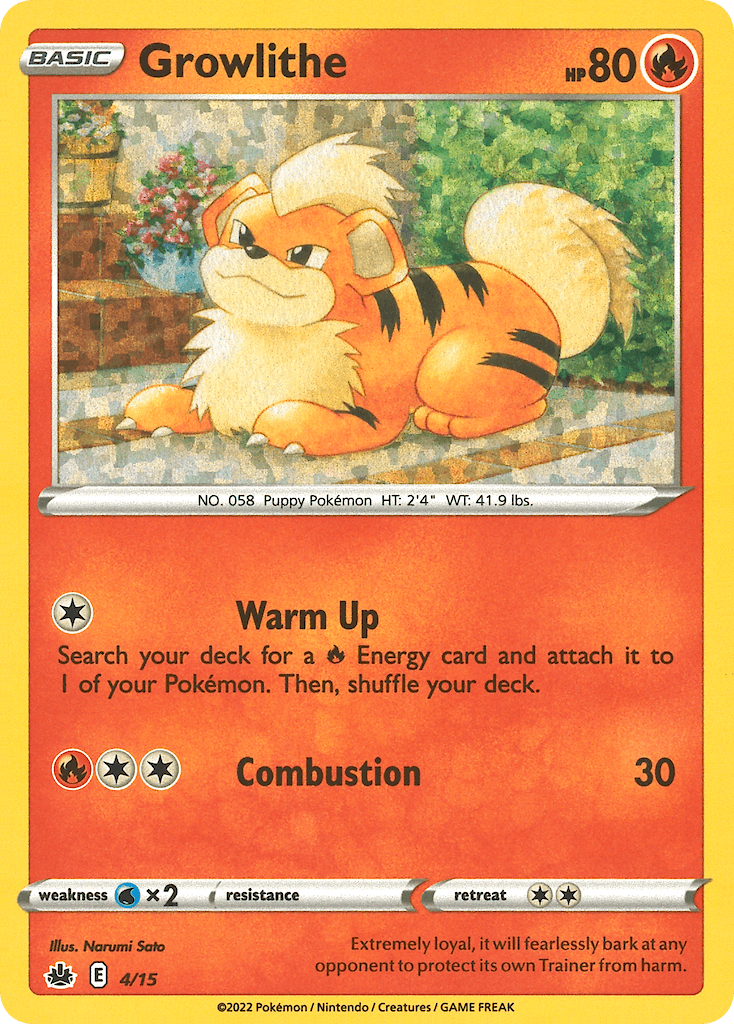 Growlithe (McDonald's Collection 2022) #4