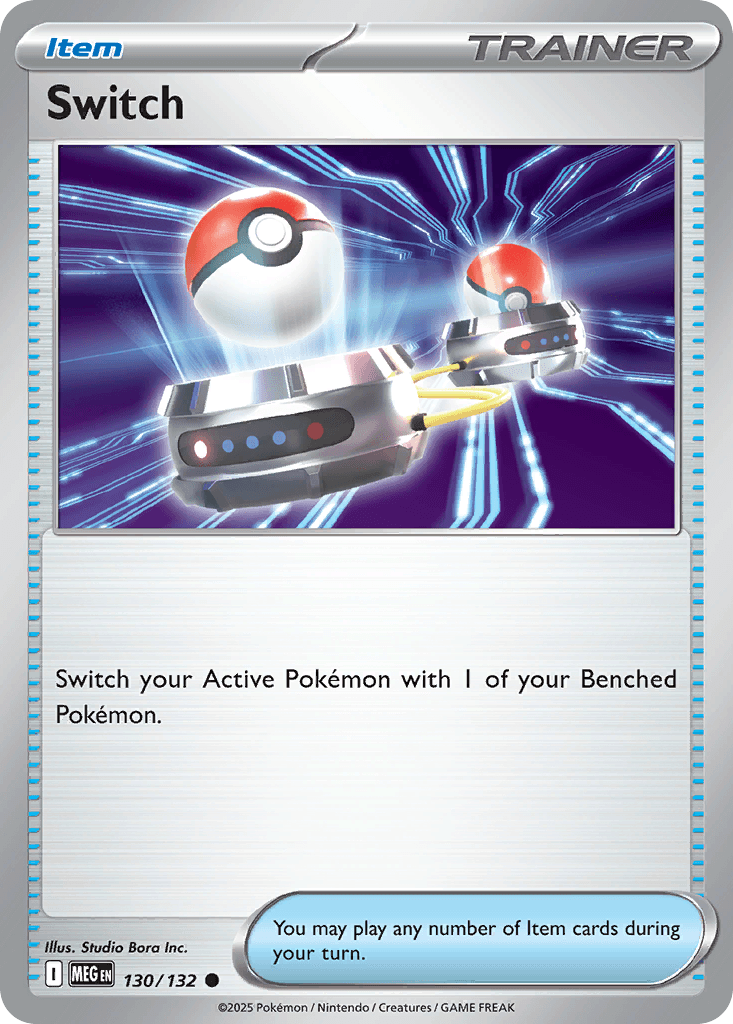 Switch (Mega Evolution) #130 card art
