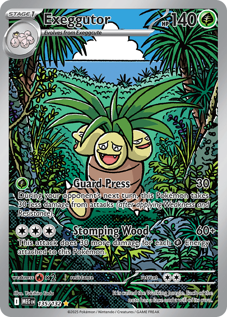 Exeggutor (Mega Evolution) #135