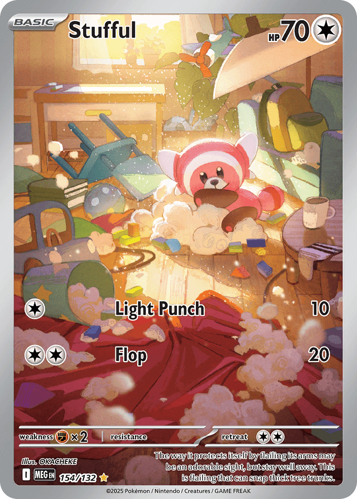 Stufful (Mega Evolution) #154