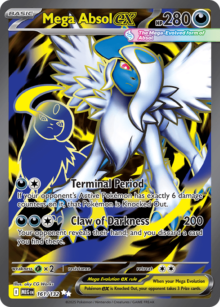 Mega Absol ex (Mega Evolution) #161