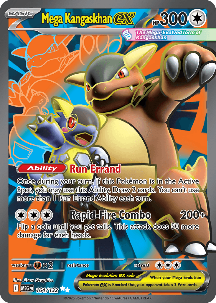 Mega Kangaskhan ex (Mega Evolution) #164