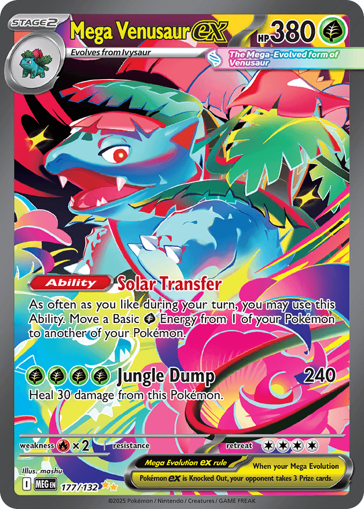 Mega Venusaur ex (Mega Evolution) #177