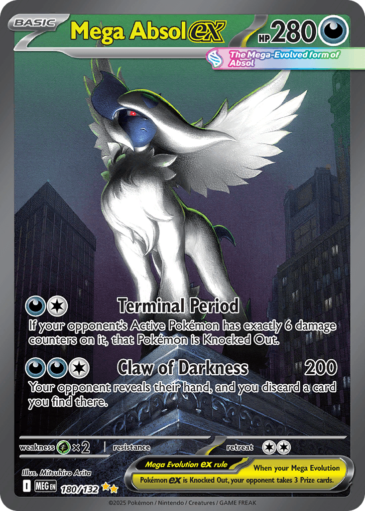 Mega Absol ex (Mega Evolution) #180