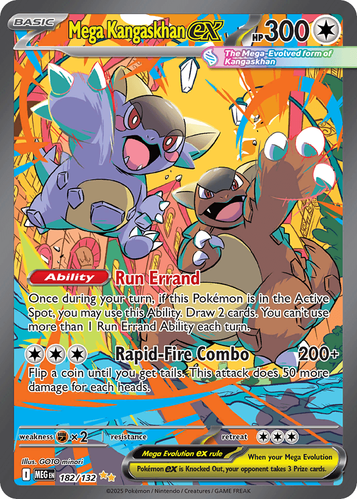 Mega Kangaskhan ex (Mega Evolution) #182