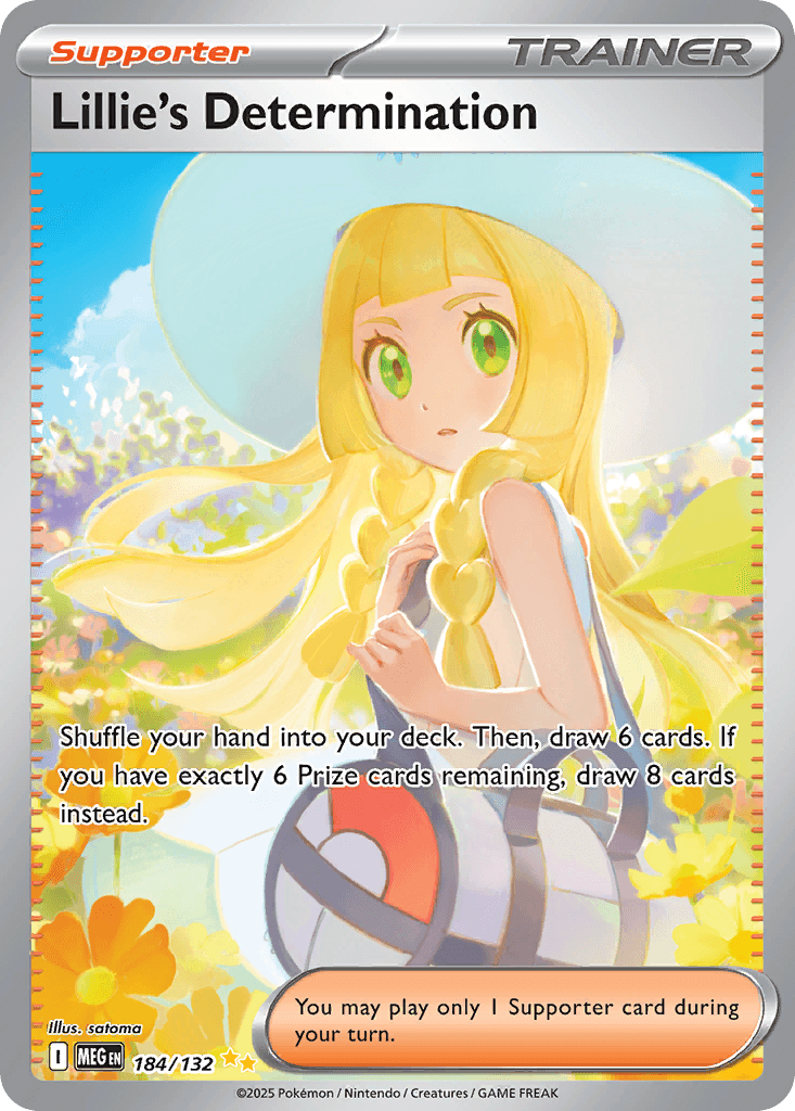 Lillie's Determination (Mega Evolution) #184